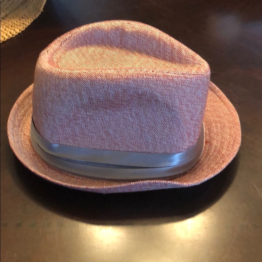 EUC Pink/Gray Fedora